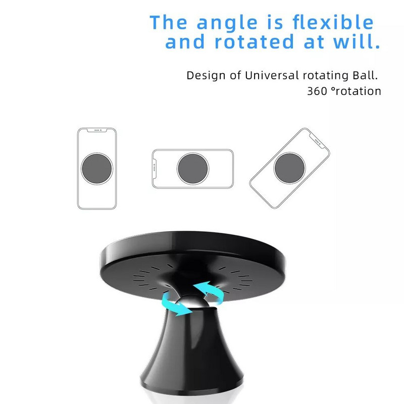 Pentru MagSafe, ventilație magnetică pentru mașină, încărcător rapid fără fir Suport pentru telefon de încărcare fără fir de 15 W pentru iPhone iphone 13 14 Pro Max