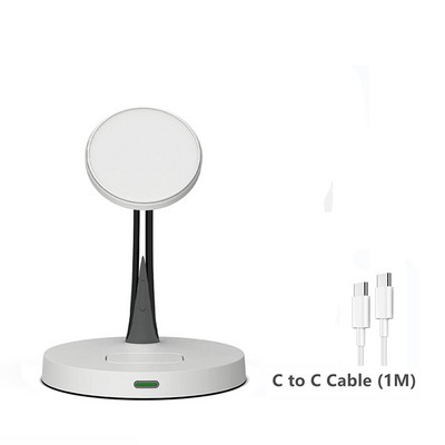 3 viename belaidžio įkroviklio stovas, skirtas Magsafe iPhone 14 13 12 11 Pro Max XS XR 15W Qi greito įkrovimo dokas, skirtas AirPods Pro 2 3 iWatch