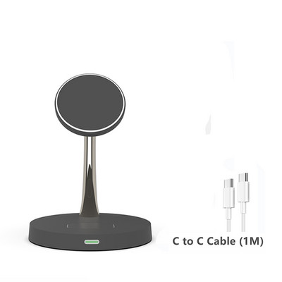 3 viename belaidžio įkroviklio stovas, skirtas Magsafe iPhone 14 13 12 11 Pro Max XS XR 15W Qi greito įkrovimo dokas, skirtas AirPods Pro 2 3 iWatch