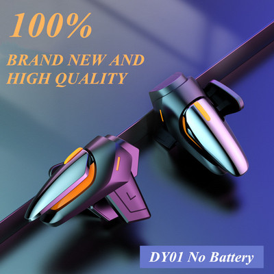 DY01 Mobile Gaming Controller L1R1 Button trigger for PUBG Aim Shooting Gamepad Joystick για iPhone IOS Παιχνίδι έξυπνου τηλεφώνου Android