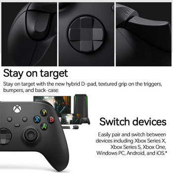 Microsoft Xbox one контролер за Xbox Series X Xbox Series S XBOX one Игрови конзоли Джойстик Безжичен геймпад за XBX XBS XB1