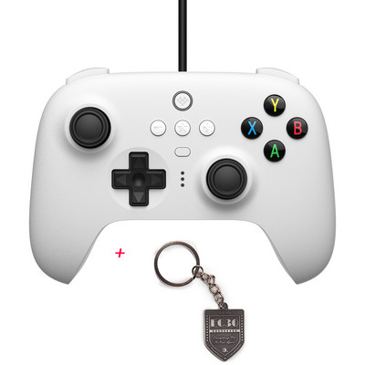 8BitDo – Ultimate žaidimų valdiklis laidinis USB žaidimų pultelis, suderinamas su Windows Android Raspberry Pi Nintendo Switch