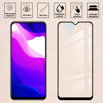 Закалено стъкло за Xiaomi mi 10 lite 5G Screen Protector 2 в 1 Фолио за обектива на камерата Защитно стъкло на Xiaomi mi 10 lite 5G стъкло