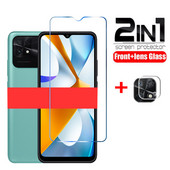 HD karastatud klaas Poco C40 ekraanikaitsega kaamera objektiivi kile Xiaomi Poco C40 kaitseklaasile