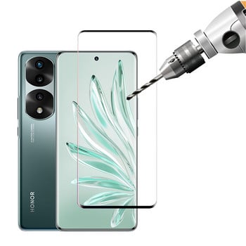 2 σε 1 Tempered Glass For Honor 70 Pro Plus Camera Lens cristal templado Προστατευτικό οθόνης για Honor 70 Pro Plus Protective Glass