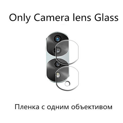 2 vienā rūdīts stikls Honor 70 Pro Plus kameras objektīvam cristal templado ekrāna aizsargs Honor 70 Pro Plus aizsargstiklam
