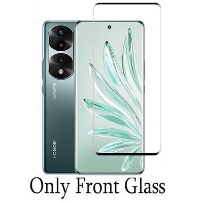 2 vienā rūdīts stikls Honor 70 Pro Plus kameras objektīvam cristal templado ekrāna aizsargs Honor 70 Pro Plus aizsargstiklam