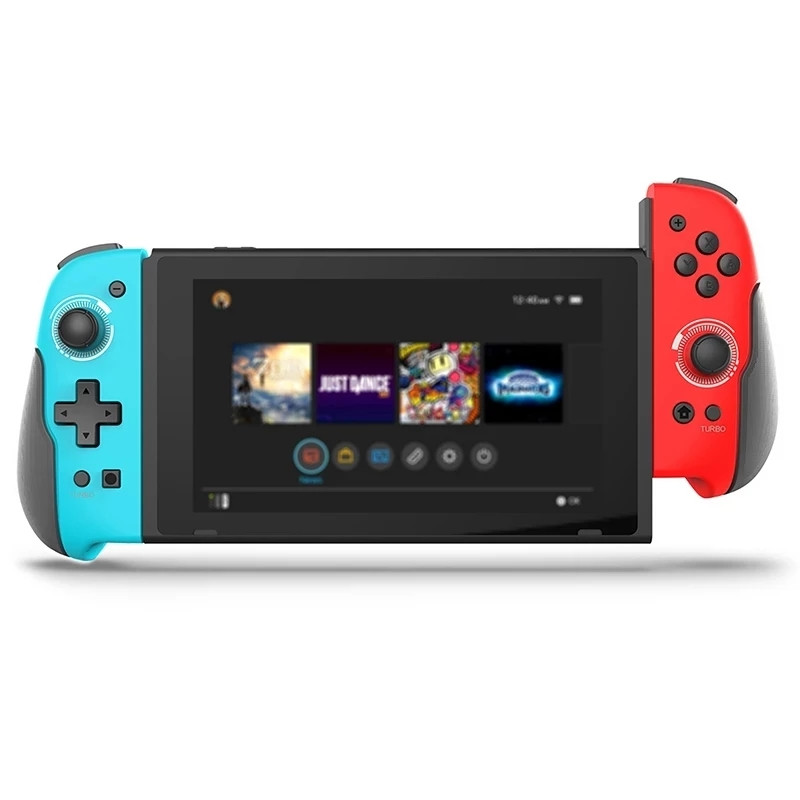 „Ipega SW006“ belaidis valdiklis, skirtas „Nintendo Switch NS Joypad“ žaidimo rankenos rankenai, kairiajam ir dešiniam vairasvirtės „Bluetooth“ žaidimų pultui