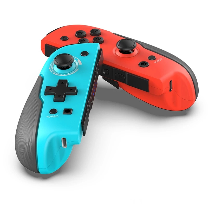 „Ipega SW006“ belaidis valdiklis, skirtas „Nintendo Switch NS Joypad“ žaidimo rankenos rankenai, kairiajam ir dešiniam vairasvirtės „Bluetooth“ žaidimų pultui