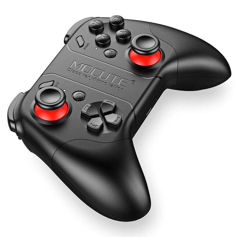 Mocute 053 Gamepad Phone Joypad Bluetooth Android Joystick Wireless Remote Game Controller Žaidimų kilimėlis, skirtas išmaniesiems telefonams mobiliesiems telefonams