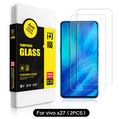 SmartDevil 2PCS Tempered Glass For VIVO x27 Y79 Screen Protector For Y97 Glass Film Nano-coating Anti-finingprint