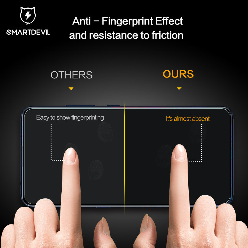 SmartDevil 2PCS Tempered Glass For VIVO x27 Y79 Screen Protector For Y97 Glass Film Nano-coating Anti-finingprint