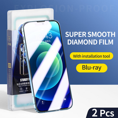 Προστατευτικό οθόνης SmartDevil Diamonds για iPhone 13 Pro Max Super Smooth Tempered Glass για iPhone 13 mini HD Anti Blue Light