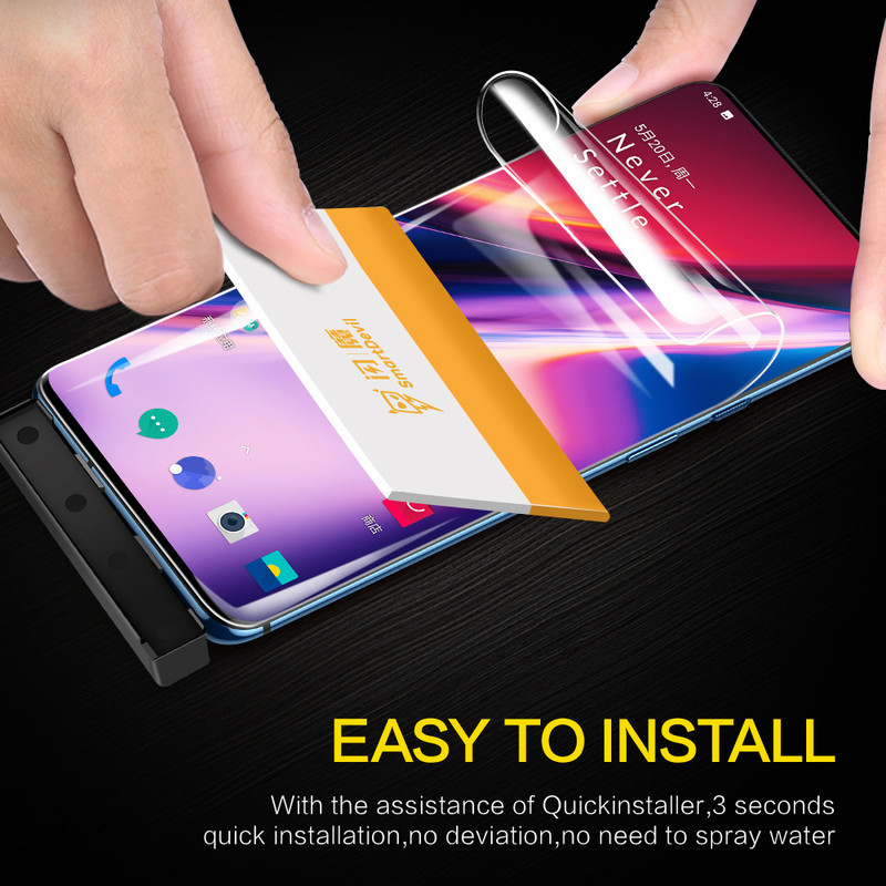 Προστατευτικά οθόνης SmartDevil για OnePlus 8 8 Pro 8Pro Full Cover HD Clear Hydrogel Film For Oneplus 7 Pro 7T Pro High Definition