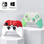 Controler de joc wireless Bluetooth AOLION pentru controler wireless Nintendo Switch Pro cu joystick-uri NFC și 3D GamePad