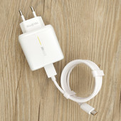 65 W SUPERDART Realme greitas įkroviklis 6A tipo C laidas SuperVooc skirtas Realme GT2 Pro Neo2 2T Q3 X7 X50 Pro 9i 8i 8 Pro Narzo 50 30 20