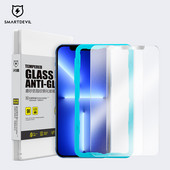 SmartDevil naujos matinio stiklo ekrano apsaugos, skirtos iPhone 13 Pro Max nuo pirštų atspaudų, skirtos Apple 13 Mini