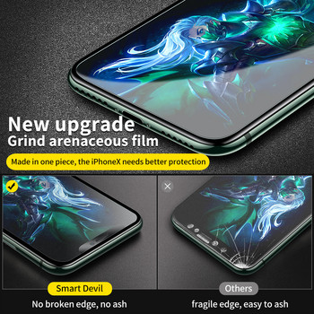 SmartDevil Нови матови стъклени протектори за екран за iPhone 13 Pro Max против пръстови отпечатъци за Apple 13 Mini