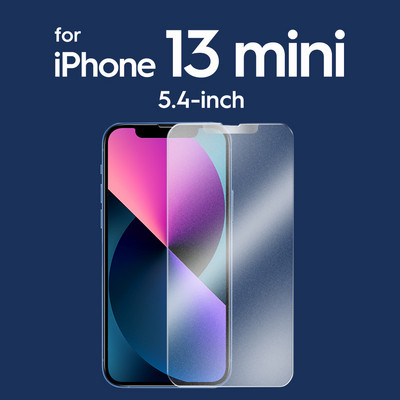 SmartDevil naujos matinio stiklo ekrano apsaugos, skirtos iPhone 13 Pro Max nuo pirštų atspaudų, skirtos Apple 13 Mini