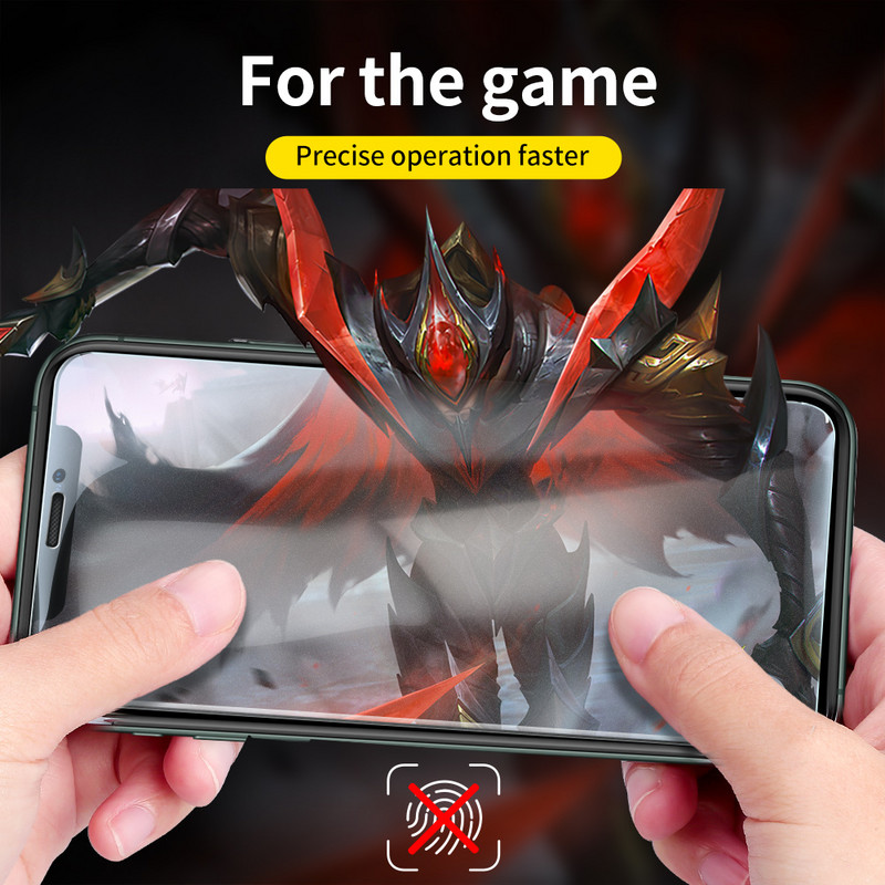 SmartDevil naujos matinio stiklo ekrano apsaugos, skirtos iPhone 13 Pro Max nuo pirštų atspaudų, skirtos Apple 13 Mini