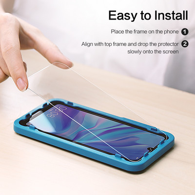 Стъклен протектор SmartDevil за Huawei P30 lite с висока разделителна способност, закален защитен взривозащитен