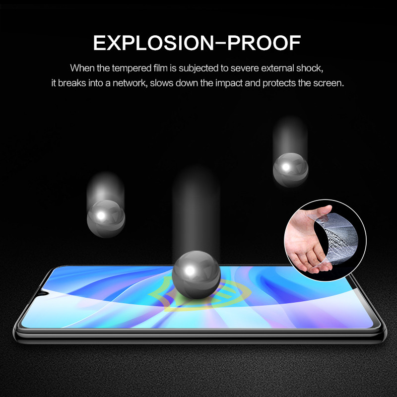 „SmartDevil“ grūdinto stiklo ekrano apsauga, skirta „Huawei P30 lite“, didelės raiškos grūdintas apsauginis sprogimui atsparus