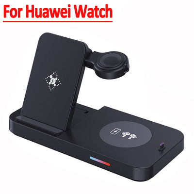 Suport de încărcare fără fir de 30 W Stație de andocare de încărcare rapidă pentru Apple Watch Samsung Huawei iPhone 14 13 12 Pro Max căști AirPods