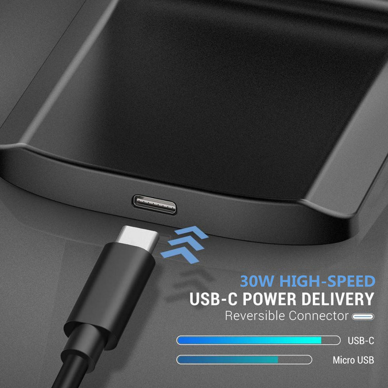 30 W vezeték nélküli töltőállvány iPhone 14 13 12 11 Pro MAX XS XR X 8 Samsung S20 S21 S22 gyorstöltő dokkolóállomáshoz telefontöltőhöz