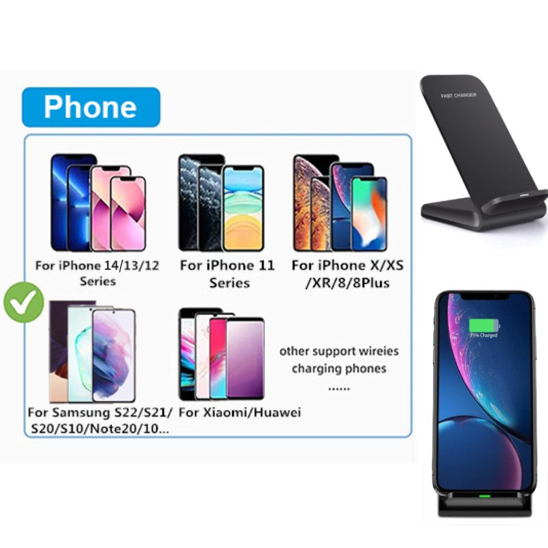 30 W vezeték nélküli töltőállvány iPhone 14 13 12 11 Pro MAX XS XR X 8 Samsung S20 S21 S22 gyorstöltő dokkolóállomáshoz telefontöltőhöz