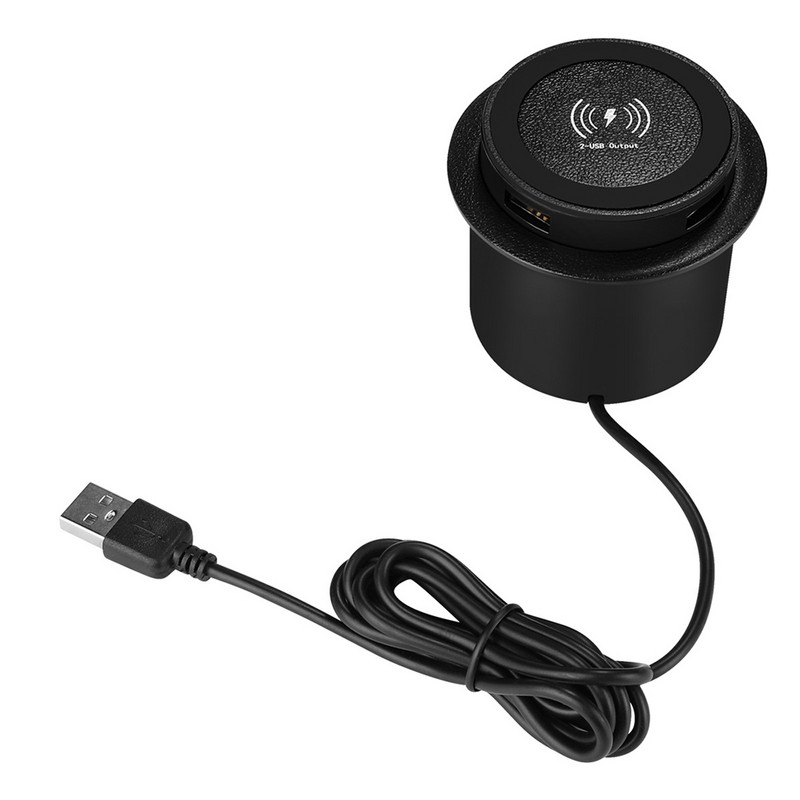 18 W QI belaidis įkroviklis, stalinis, integruotas greitas belaidis įkroviklis, skirtas iPhone 11 X Samsung S10 stalo biuro telefono įkroviklis