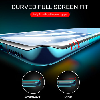 SmartDevil протектор за екран за Xiaomi 11 Mi 11 Хидрогелово фолио Извит цял екран Пълно покритие HD прозрачно меко фолио