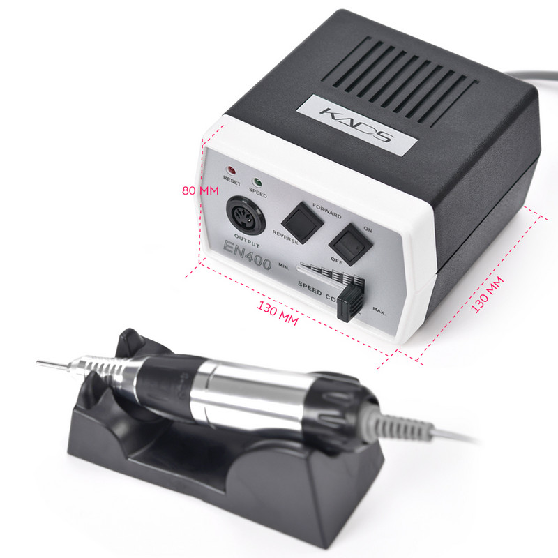 KADS elektromos körömfúró manikűr gép készülék 35W 30000RPM manikűr pedikűr szerszámkészlet körömreszelő szerszám maróval