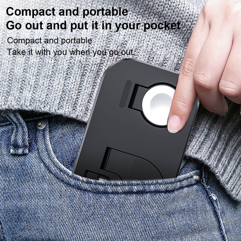 3 viename belaidžio įkroviklio bazė, skirta iPhone 11 12 13 Pro Max Apple Watch elektromagnetinio indukcinio žaibo įkrovimo Qi telefono stovas