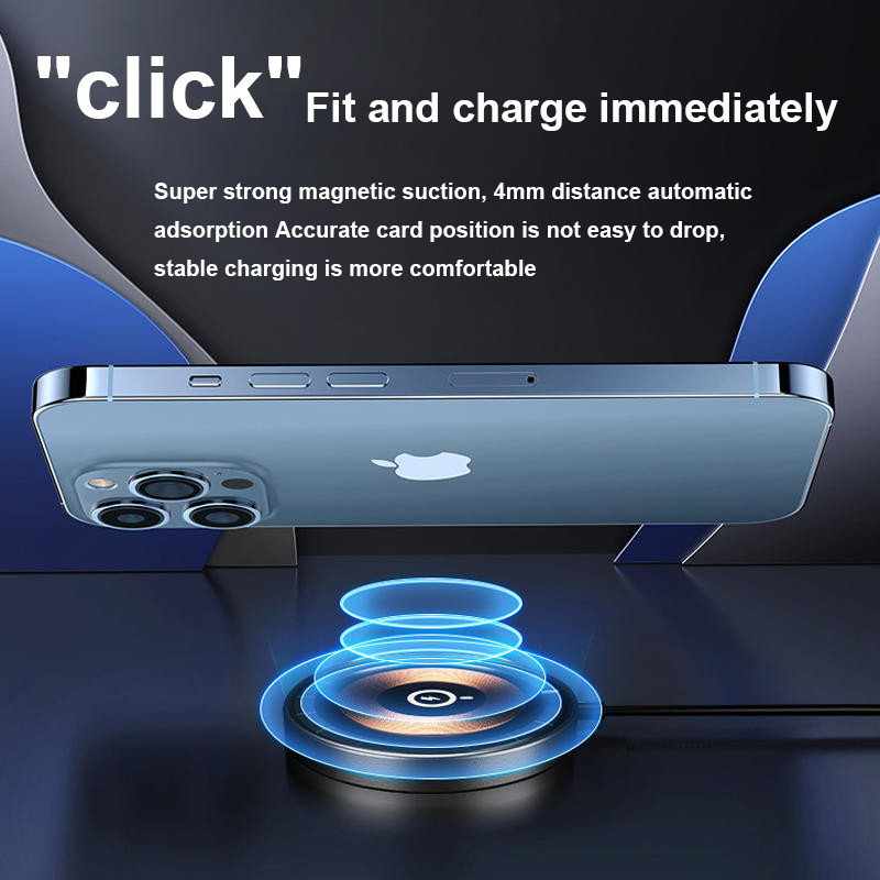 Macsafe greitas įkroviklis 20 W, skirtas iPhone 14 13 12 11 Pro Max Airpods, skirtas originaliam magnetiniam belaidžiam įkrovimui C tipo telefono priedams