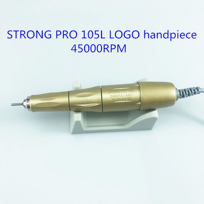 STRONG 210 45000 RPM 35K & 45K RPM MARATHON Mikromotorinis poliravimo nagų gręžimo rašiklis, rankinis įrankis 2,35 mm SDE-H37LN H37L1 102L 105
