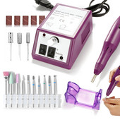 Aparatură electrică pentru găurit unghii pentru manichiură 10 buc Freze Set burghie Gel pentru îndepărtarea cuticulelor Mașină pentru pedichiură Nail Art