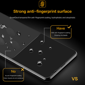 SmartDevil протектори за екран за Xiaomi MI Mix 3 Закалено стъкло за Xiaomi Mi Mix 2 / 2S за Mi Max 3 / 2 против пръстов отпечатък HD