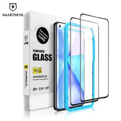 SmartDevil Screen Protector For Oneplus 10T 5G 9RT 9 9R Glass Full Coverag Tempered Glass HD Инструмент за инсталиране против пръстови отпечатъци