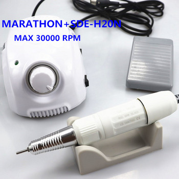 BT Marathon Champion-3 Control Box 65W 45000RPM Σετ τρυπάνια νυχιών Μανικιούρ με ηλεκτρικό τρυπάνι νυχιών υψηλής ποιότητας λαβής