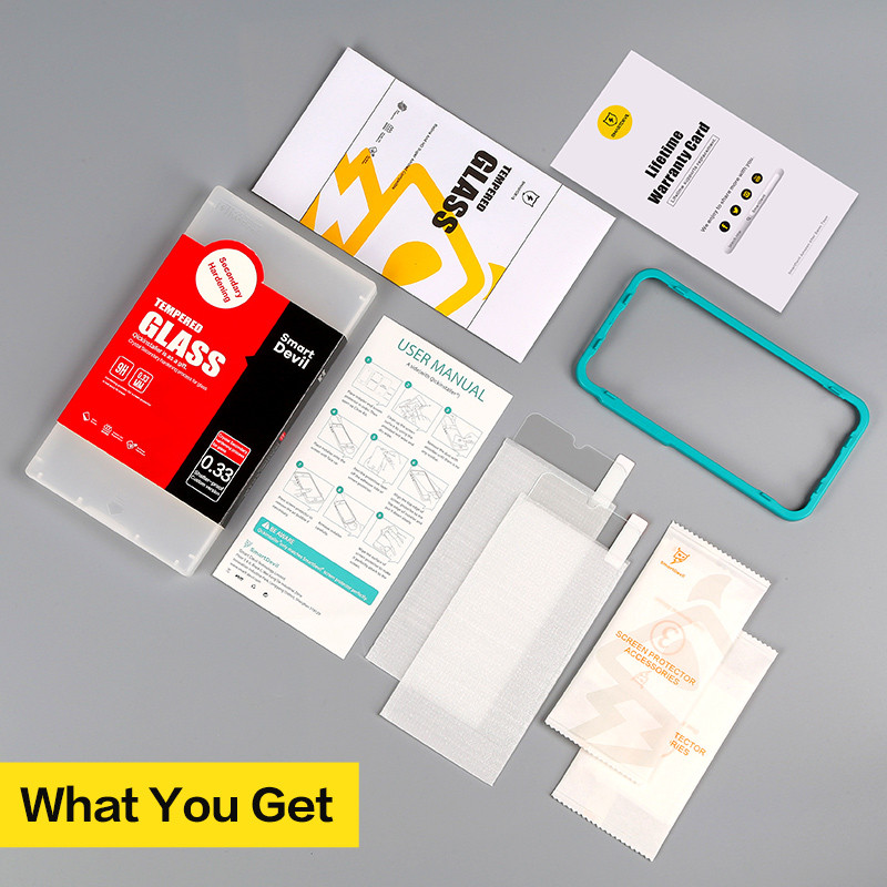 SmartDevil HD Tempered Glass For Xiaomi mi 11T 12T Pro Glass For Xiaomi mi 11T Screen Protector Εύκολη εγκατάσταση με υγρό επισκευής