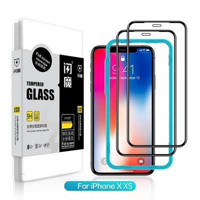 SmartDevil Screen Protector για iPhone 11 13 Pro Max 9H Tempered Glass Film for 12/12 mini/12 Pro Max XR Xs Max Clear Full Cover