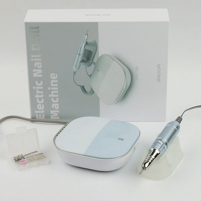 Naujo dizaino nagų grąžtas 35000 RPM elektrinis šlifuoklis Nail HD Display Manikiūro mašina nagams Profesionalus nagų tekinimo staklės manikiūro rinkinys