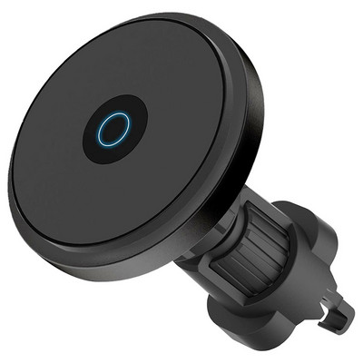 Încărcător de mașină fără fir cu magnet 15W pentru Iphone 12 Pro Max/12 Pro/12/12Mini Încărcare rapidă Suport magnetic de mașină fără fir pentru ventilație