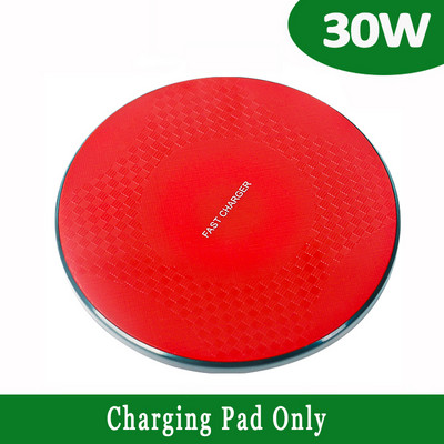 Ασύρματη βάση φόρτισης 30W για iPhone 13 12 11 Xr Xs Max Pro Samsung S21 S20 S10 Xiaomi Induction Fast Charging Docking Station