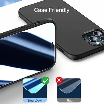 SmartDevil 1 2 4 бр. Скрийн протектор за iPhone 14 Pro Max 13 12 11 Mini Tempered Glass X XS XR HD Преден 9H Лесен за инсталиране