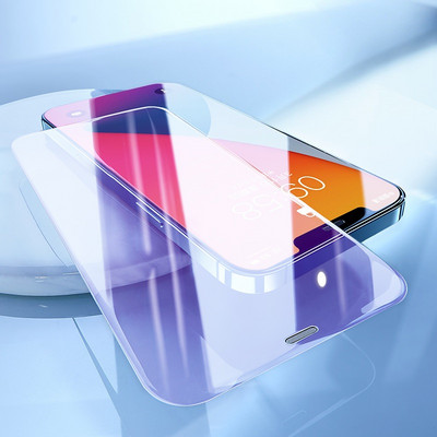SmartDevil Tempered Glass Screen Protector for iPhone 12 Pro Max Full Cover Borderless Glass for iPhone 12 mini HD Blue Light