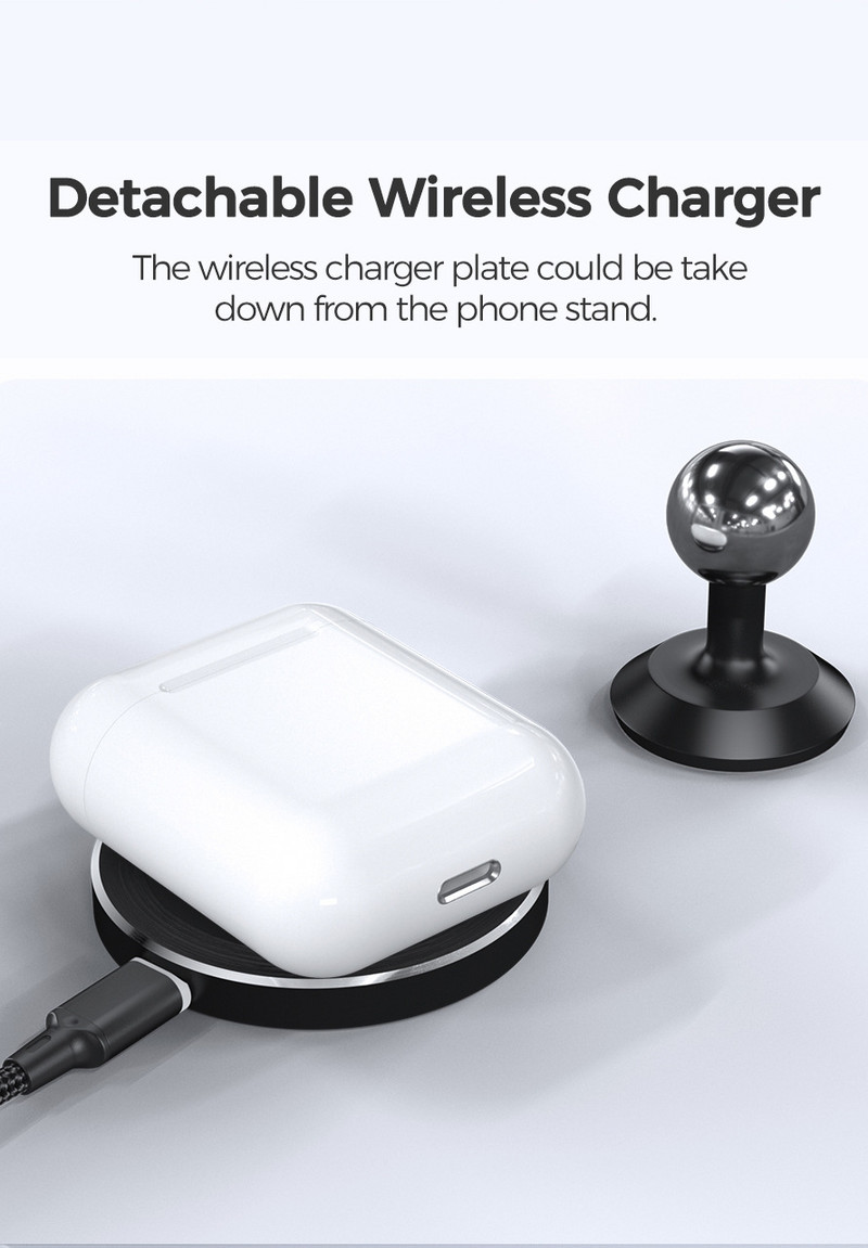 Magnetinis belaidis įkroviklis 2in1 15W Qi belaidis automobilinis įkroviklis, skirtas mag iPhone 14 12 13 Pro Max Mini Samsung Huawei Xiaomi
