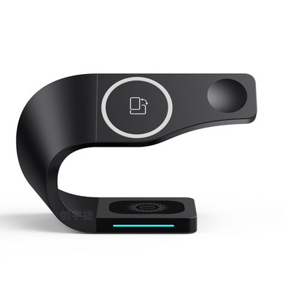 Magnetinė 3 viename belaidžio įkroviklio įkrovimo stotis, skirta Apple Magsafe iWatch Airpod iPhone 12 13 14 Pro Max 15 W indukciniams įkrovikliams