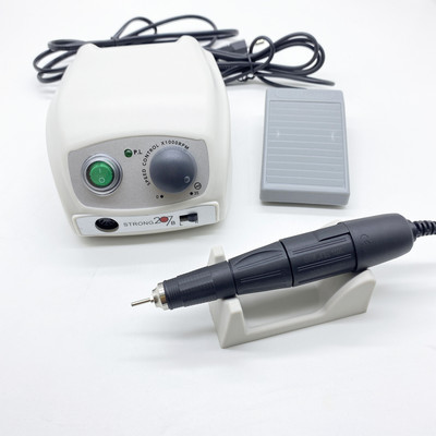 Strong 207b 65W upravljačka kutija 35000RPM Bušilica za nokte Alat za uređenje noktiju Handpiece Oprema za turpije za nokte Stroj za manikuru Set turpija za nokte