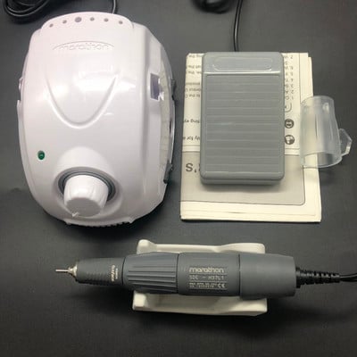 Marathon Champion-3 Control Box 65W 45000RPM Aukštos kokybės rankena elektrinis nagų gręžimo staklės manikiūro nagų gręžimo rinkinys